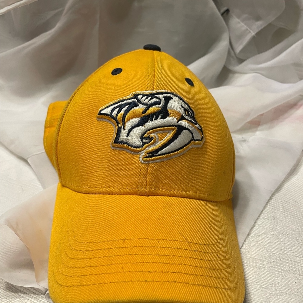 Gently used 47 brand Nashville Predators hat.